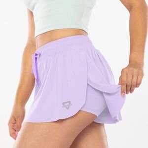 Kieki Kona Women's Lavender Athletic Shorts
